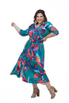 Vestido con olanes