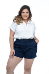 Short c/botones al costado